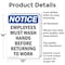 Signmission Safety Culture Sign, 10 in Width, Aluminum, Rectangle OS-2PACK-NS-A-1014-V-11971 - alternate 4